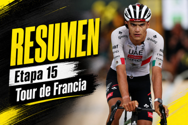 Resumen de la jornada 15 del Tour de Francia.