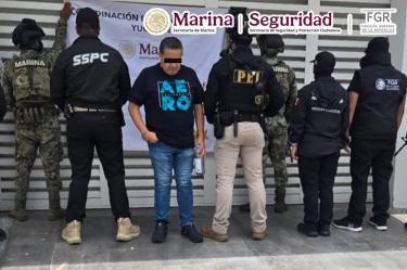 Capturan en Yucatán a Justo Aurelio Rivera