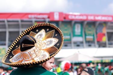 Aficionados de la Selección Mexicana se hacen presentes en una edición más de la Copa Mundial de la FIFA.