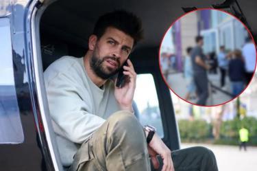 Gerard Piqué reaparece con Milan y Sasha