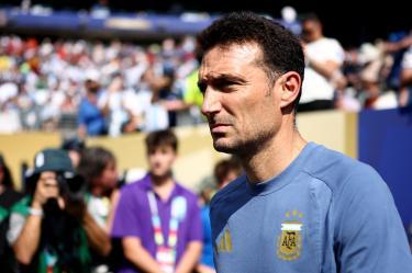 Lionel Scaloni se mostró satisfecho con su selección pese a perder la final del Mundial