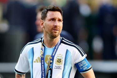Leo Messi llora tras perder la Final del Mundial 2026