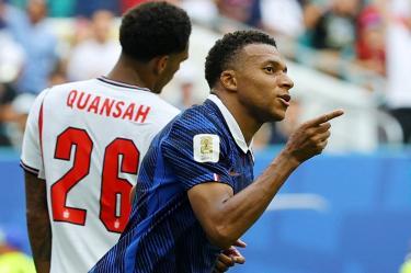 Mbappé es el máximo goleador en Mundiales.