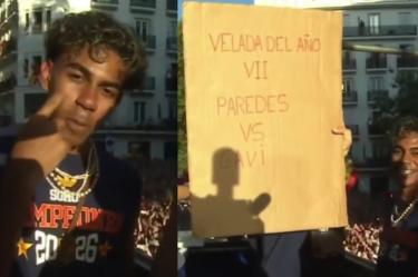 Afición de España se burla y pide un combate entre Paredes y Gavi