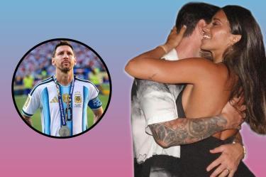 Mensaje de Antonela Roccuzzo a Lionel Messi.
