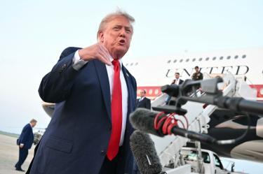 El presidente de Estados Unidos, Donald Trump