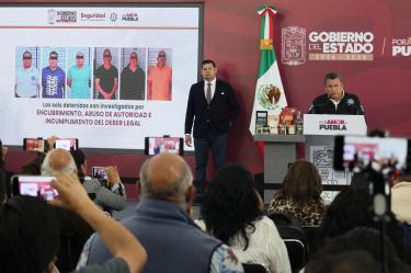 El gobernador Alejandro Armenta Mier reafirmó que en el estado no hay impunidad, complicidad ni omisión frente a la delincuencia