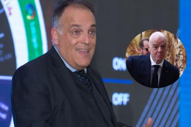 Javier Tebas pide que Gianni Infantino se vaya de la FIFA