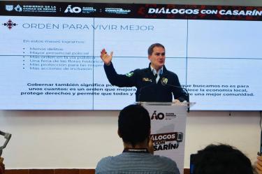 López Casarín destacó que estos resultados son resultado de la Estrategia Integral de Seguridad 360 ÁO, basada en la coordinación permanente con el Gobierno de la Ciudad de México