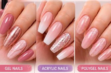 ¿Qué es mejor: uñas de gel, acrílicas, polygel o soft gel?
