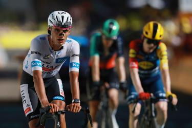 ¡Gran defensa! Isaac del Toro no cede el tercer puesto general del Tour de Francia
