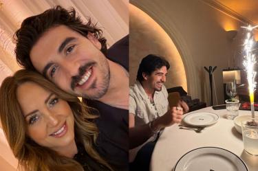 Andrea Legarreta sorprendió con una emotiva felicitación de cumpleaños para Luis Carlos Origel.