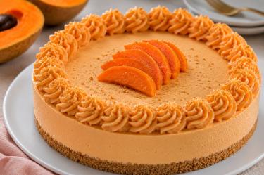 Cheesecake de mamey sin horno