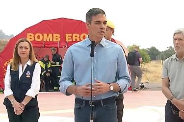 Pedro Sánchez, presidente del gobierno español.