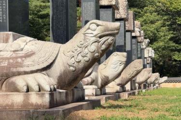 Templo Tongdosa, en Yangsan, Corea del Sur.