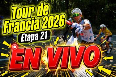 Sigue los detalles del último día de competencia en el Tour de Francia.
