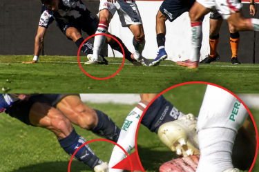 Medina fue expulsado a los 20 minutos del primer tiempo