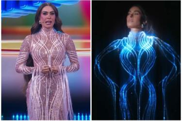 Galilea Montijo y su vestido que sorprendió en La Casa de los Famosos