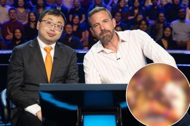 Ben Affleck ganó el premio máximo en la versión para celebridades de ¿Quién quiere ser millonario?.