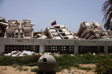 Los terremotos dejaron cientos de edificios colapsados o con daños en Venezuela.