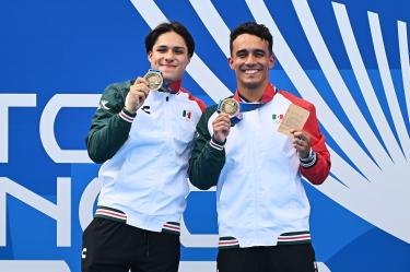 Osmar Olvera y Juan Manuel Celeya lograron medalla de oro.