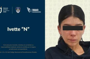 El juez del caso también impuso la medida cautelar de prisión preventiva contra Ivette “N”