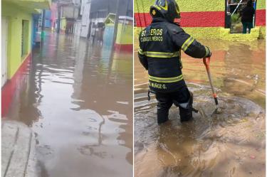 Protección Civil activó la Alerta Amarilla por lluvias en varias alcaldías del sur y poniente de la Ciudad de México.