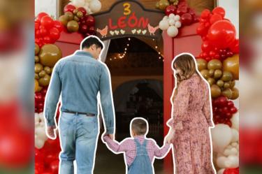 León, hijo de Carlos Rivera y Cynthia Rodríguez, celebró sus 3 años con una espectacular fiesta temática de granja.