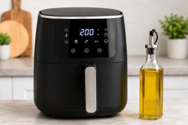 El uso de aceite en la freidora de aire es una de las dudas al momento de cocinar con este electrodoméstico.