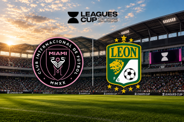 Inter de Miami vs. León en la fecha 3 de Leagues Cup.
