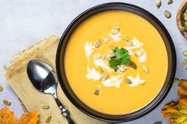 Receta de crema de flor de calabaza