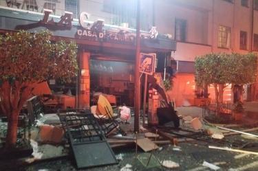 Los servicios de emergencia trabajan en la zona
