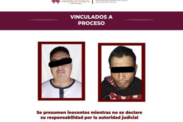 Sujetos vinculados a proceso por narcomenudeo