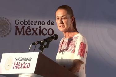 Claudia Sheinbaum afirmó en Tampico que “una visa no define a una persona” y refrendó la defensa de la soberanía nacional tras el retiro de la visa a Andy López Beltrán.