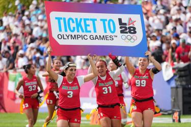El flag football sumó el segundo boleto olímpico para LA 2028.