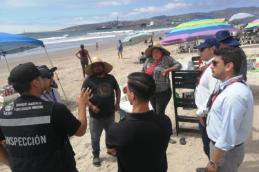 El Gobierno de Ensenada informó que durante el operativo se realizaron 38 inspecciones