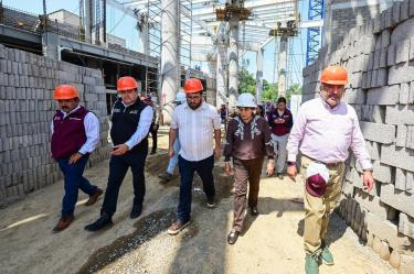 La Línea 3 del Mexicable, que se construye en Naucalpan, registra un avance de 71.4 por ciento