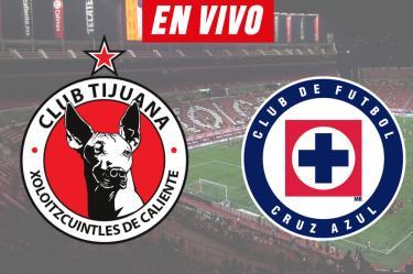 Xolos y Cruz Azul se enfrentan en la Jornada 4 del Apertura 2026 desde la cancha del Estadio Caliente.