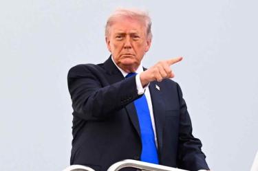 El presidente de Estados Unidos, Donald Trump