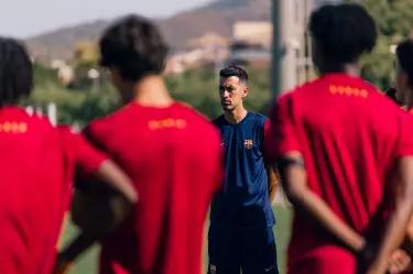 Sergio Busquets realizará su curso como entrenador mientras es Auxiliar Técnico en el Barça Atlètic.