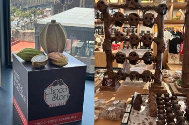 Museo del Cacao y Chocolate en el Zócalo celebra aniversario; se vuelve un imán turístico.