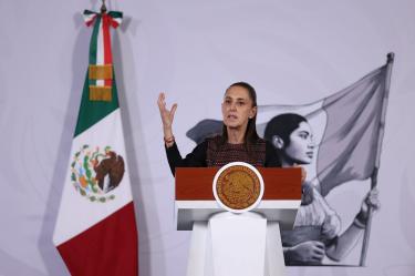La jefa de Estado, mencionó que este tipo de ataques también los reciben ella y personas que respaldan las políticas de su administración.