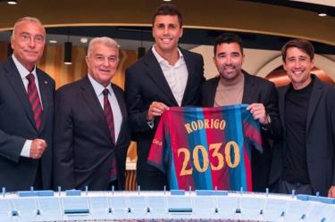 Rodri confirmó que llegar a Barcelona siempre era su prioridad