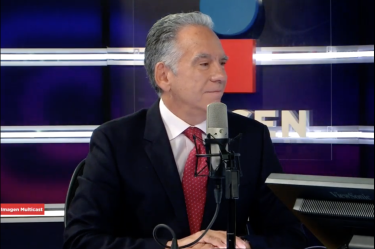 presidente nacional de la Cruz Roja Mexicana, Eduardo de Agüero Le Duc.
