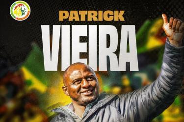 Patrick Vieira fue oficializado como el nuevo director técnico de la Selección de Senegal tras la salida de Pape Thiaw.
