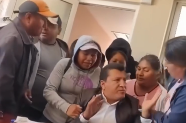 El alcalde Norberto Martínez Cruz