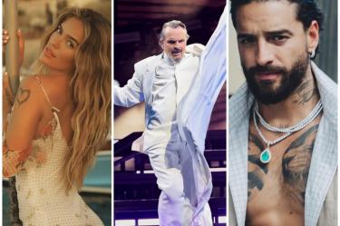 Foto: Instagram maluma, karolg y miguelbose