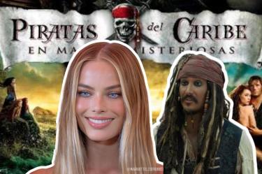 Margot Robbie encabezaría la nueva etapa de Piratas del Caribe.