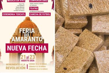 Feria del Amaranto 2026 en el Monumento a la Revolución