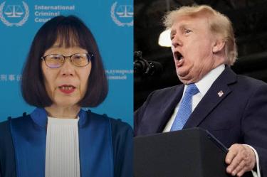La Unión Europea respaldó a Tomoko Akane y defendió la independencia de la Corte Penal Internacional.